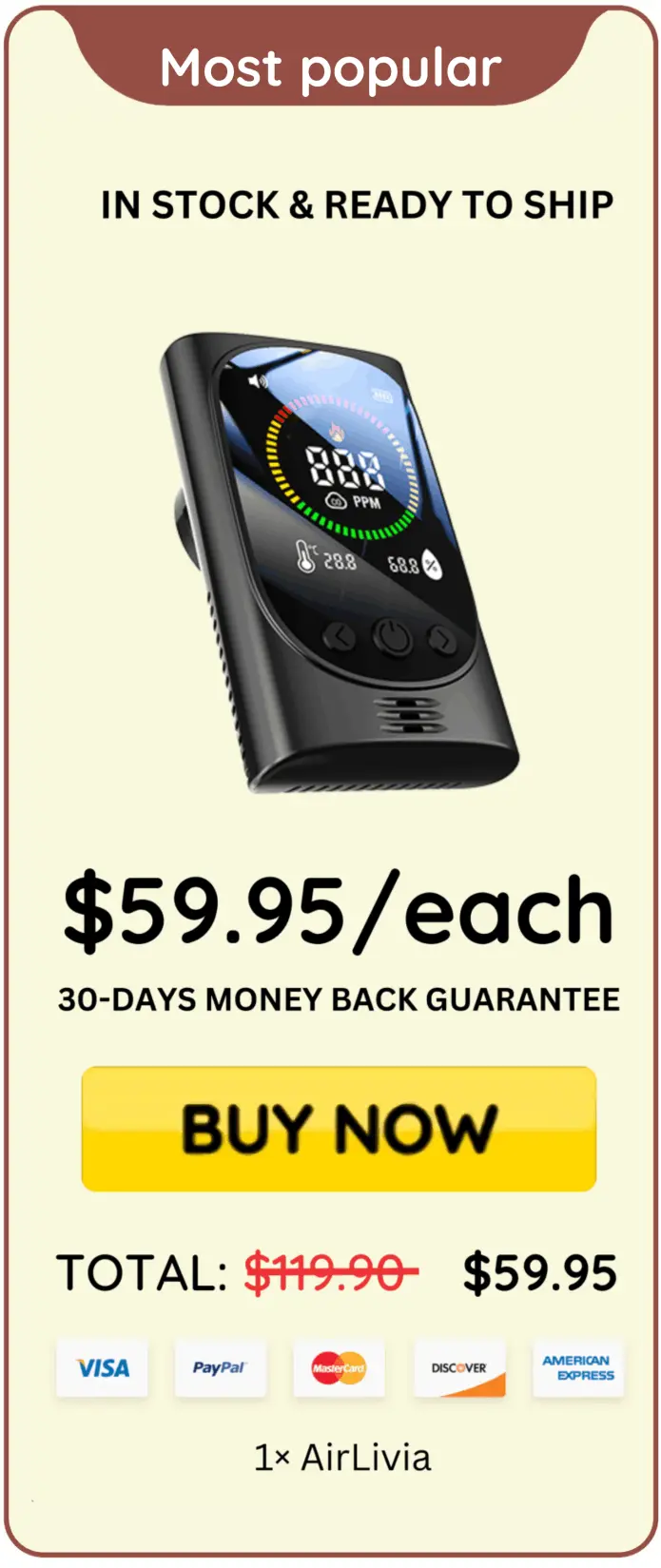 AirLivia offer price